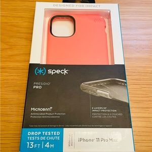 Speck iPhone 11 Pro Max Presido Pro Impact & Antimicrobial Protection Case